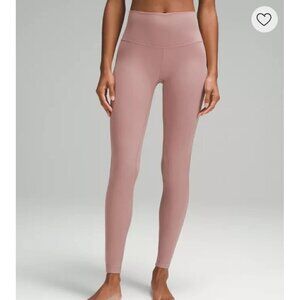 Lululemon Double layers Align leggings 29", Beige, Size 10 A112